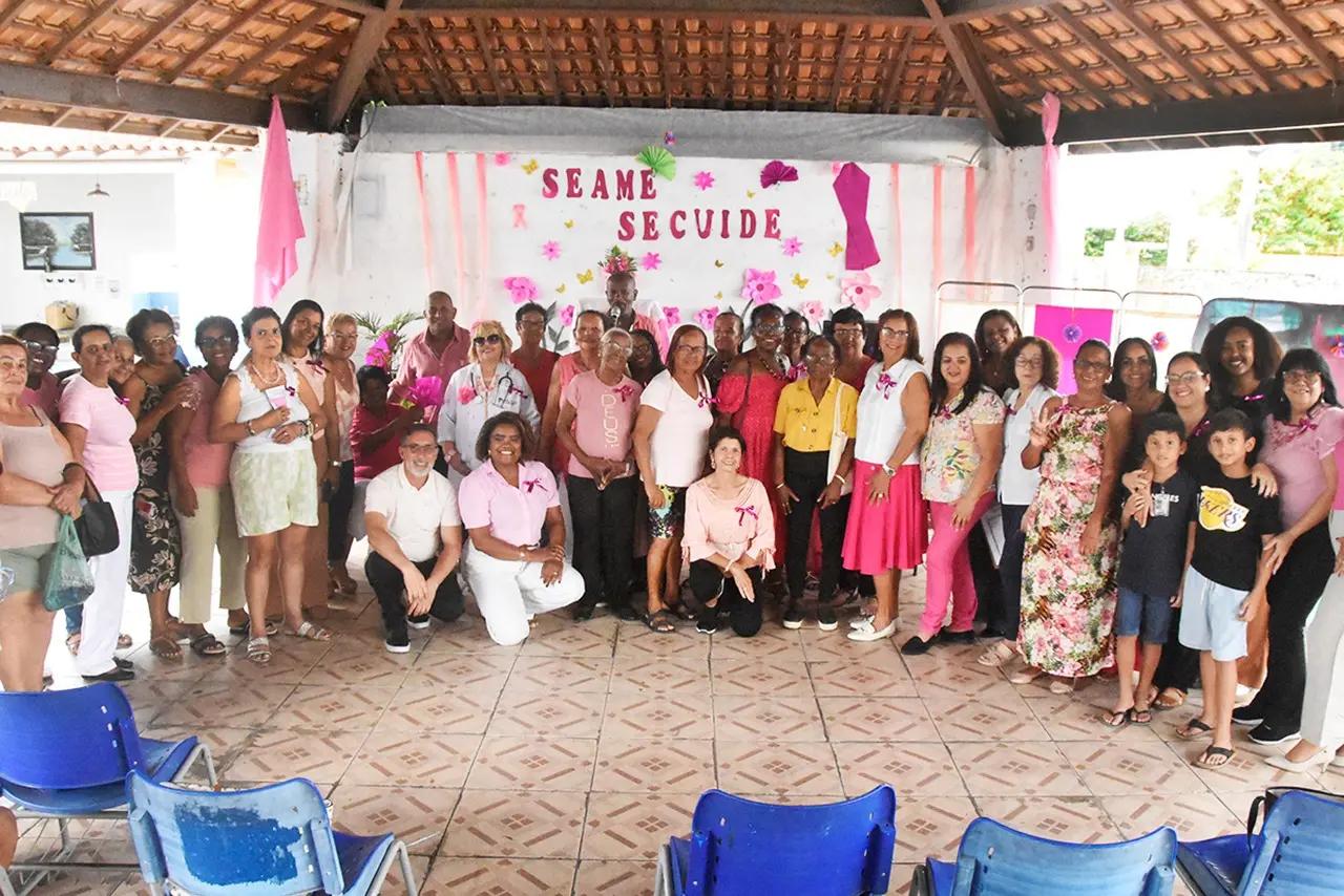 Outubro Rosa: Clube da Terceira Idade promove atividades de prevenção e qualidade de vida