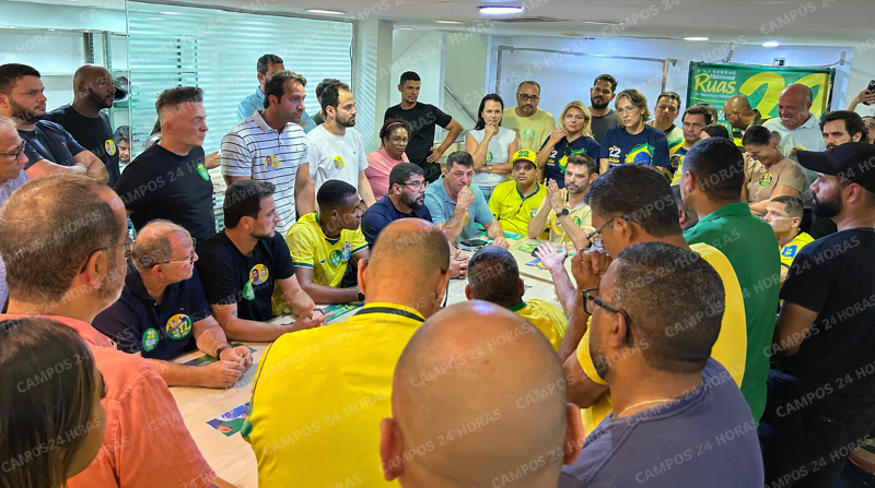Vídeo: Wladimir reúne lideranças do PL para organizar campanha de Flávio Bolsonaro em Campos