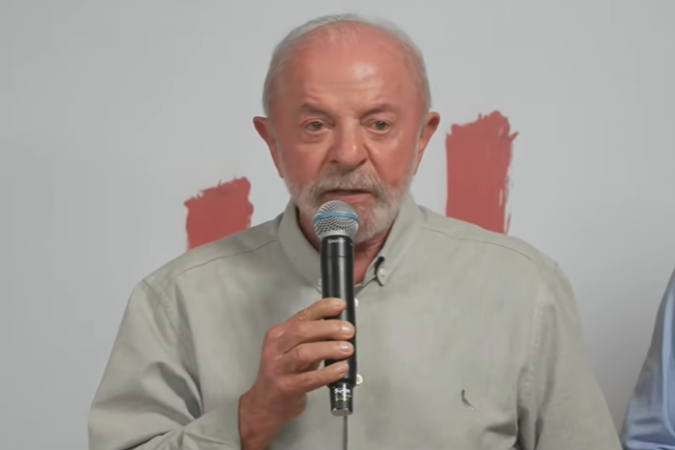 Presidente Luiz Inácio Lula da Silva durante agenda pública