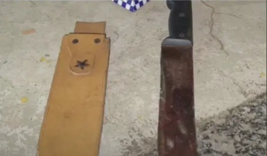 Homem é preso após matar vizinho a golpes de facão e agredir mãe e ex-companheira